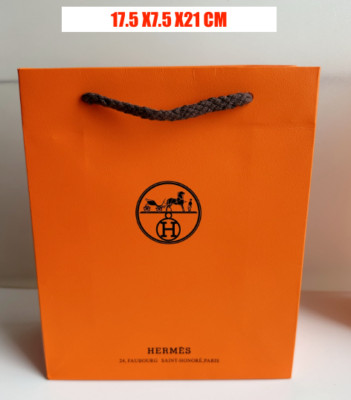 Hermes Paris Geschenktüte - 21 x 17,5 cm - groß