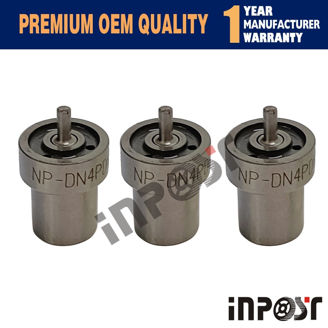 3pc DN4PDN165 Fuel Injection Nozzle 1G677-53903 For Kubota D1105