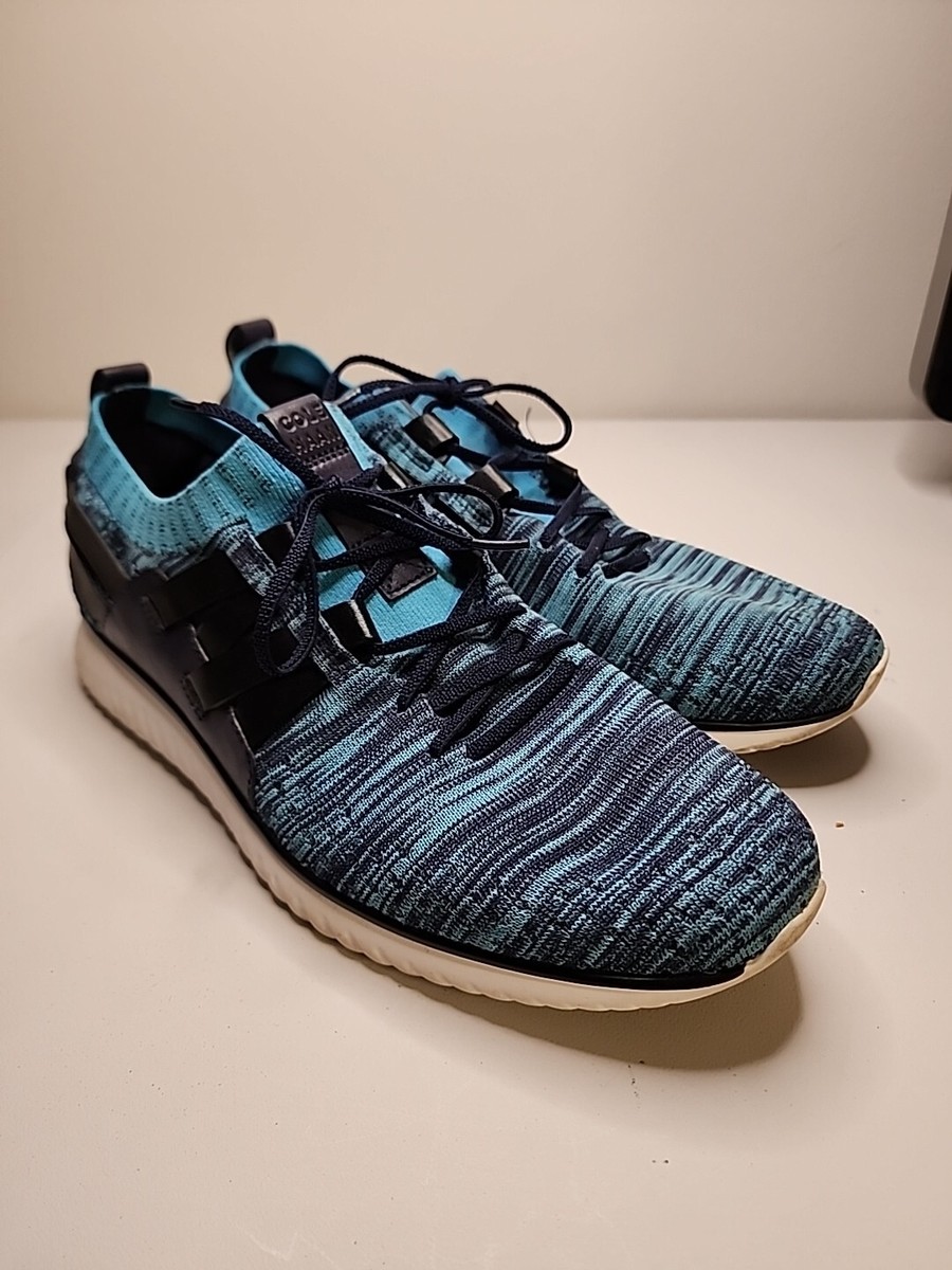 Cole Haan Grand Motion Woven Stitchlite Marine Bluefish Mens  display picture 3