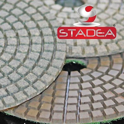 STADEA 4" WetDry Diamond Polishing Pad Granite Concrete Marble