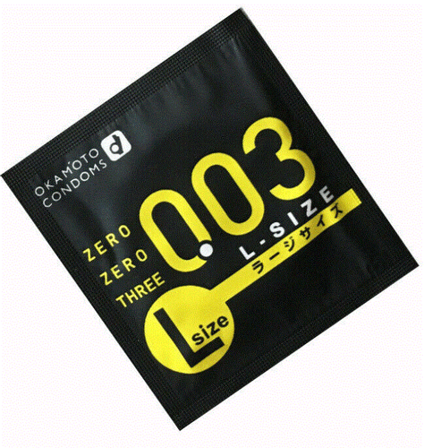 Okamoto 003 L Large Size Ultra Thin Condoms 0.03mm 10pcs, Japan Made -US Seller - Picture 4 of 8