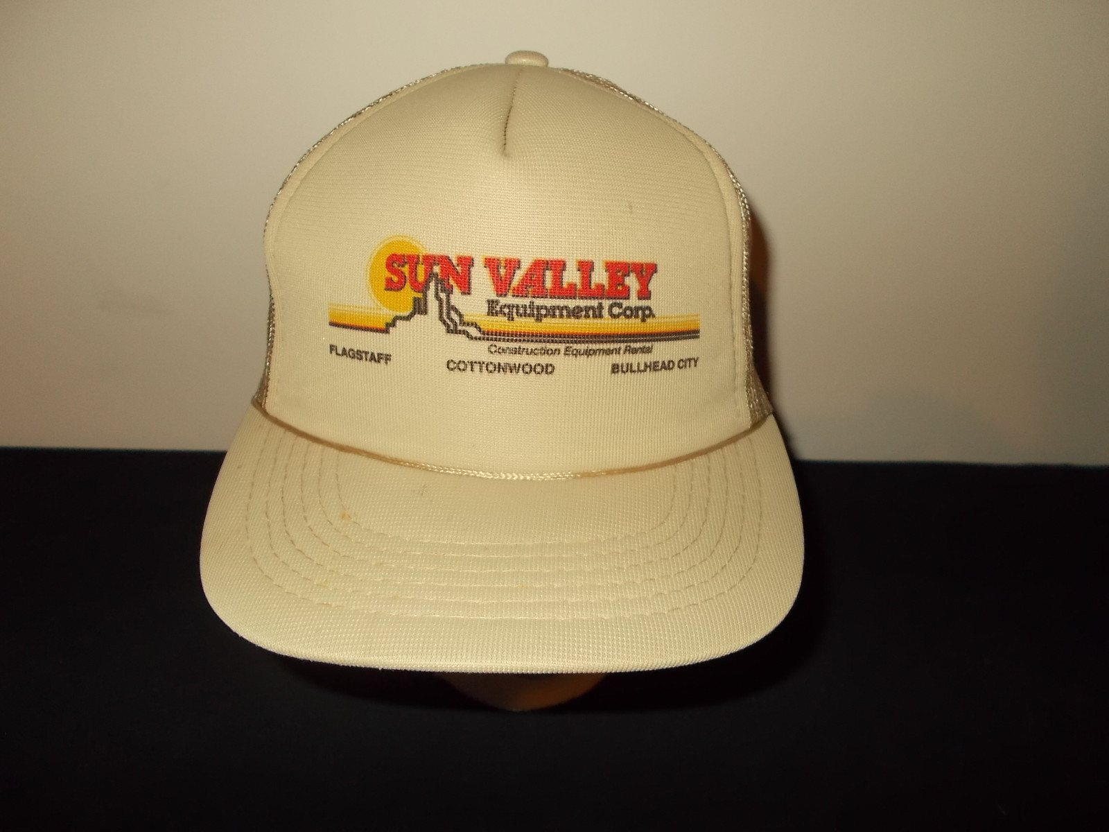 VTG1980s Sun Valley Equipment Flagstaff Arizona Bullhead snapback hat
