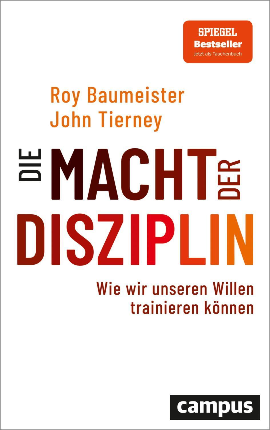 Thumbnail - Die Macht Der Disziplin Roy F. Baumeister 9783593515557