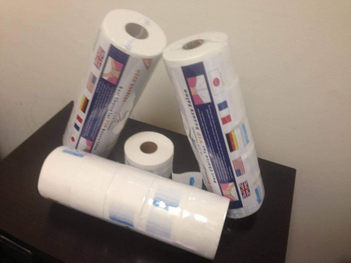 2500 pcs +gift Professional Neck Roll Paper Hair Cutting Salon Disposable