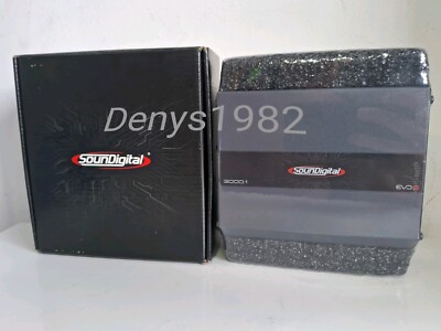 Soundigital 3000.1 - 1 Ohms Evo6 / Digital Amplifier 3000