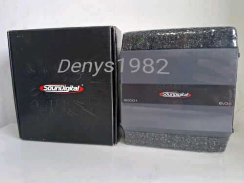 Soundigital 3000.1 - 1 Ohmios Evo6 / Amplificador Digital 3000 Watts Rms 1 Canal - Imagen 2 de 21