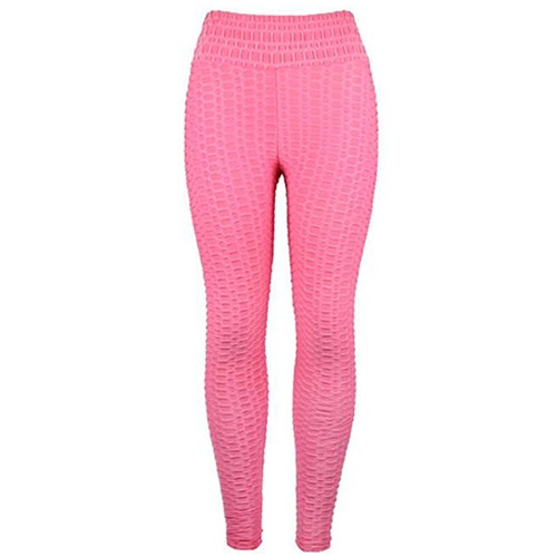 Women Push Up Yoga Pants Anti-Cellulite Leggings Gym Sports Waffle Scrunch Pants - Picture 25 of 29
