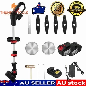 Thunder Tools Outils de pelouse électrique sans fil sans brosses