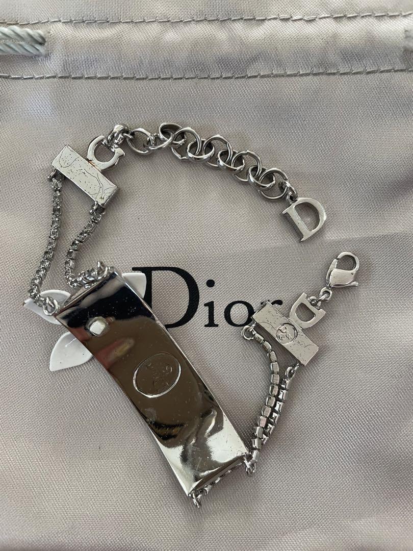 AS6046 Christian Dior トロッター ブレスレット Christian Dior Trotter Denim Bracelet Navy Women's From