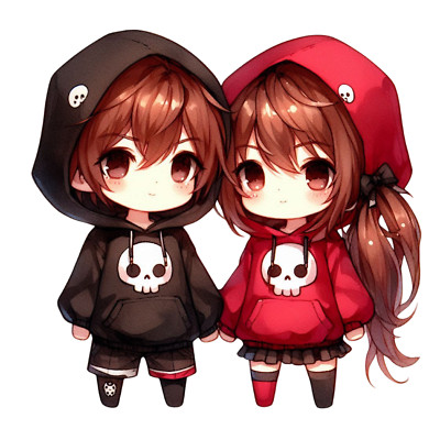 9X9 cm Autoaufkleber Anime Love Wetterfester Vinyl sticker