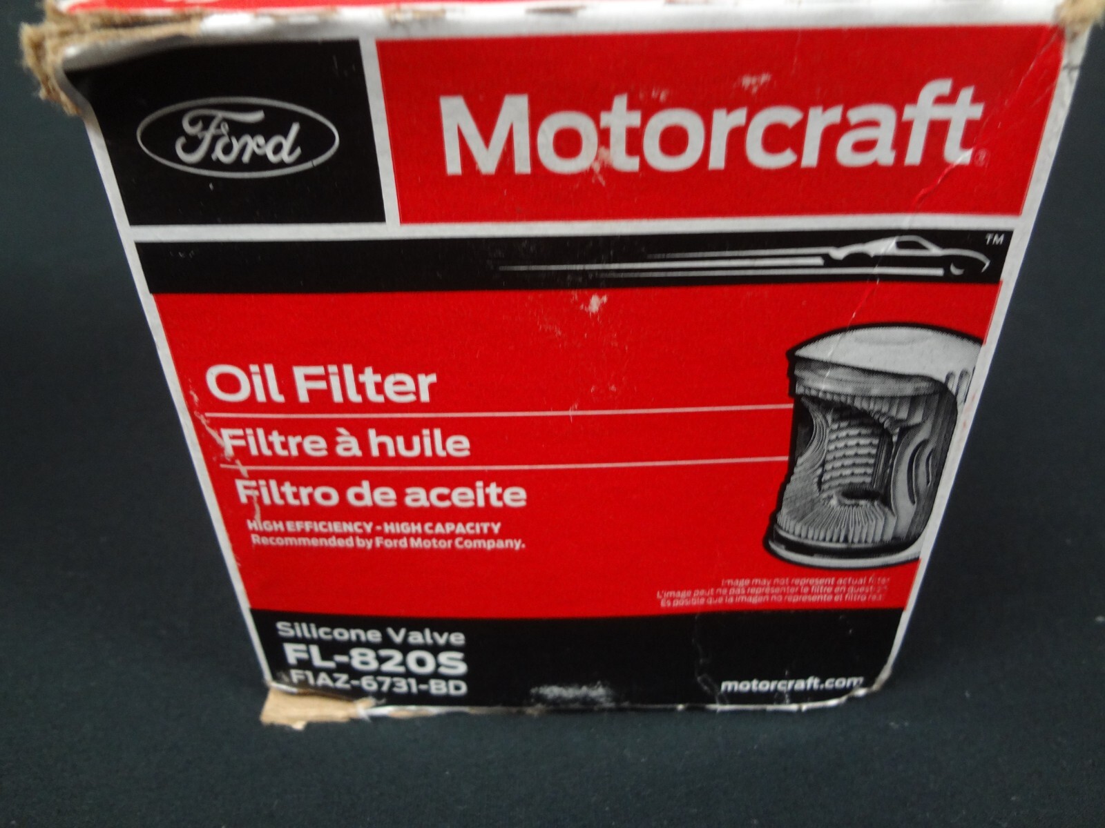 FORD FL 820 cross reference oil filters