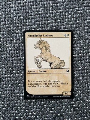Himmlisches Einhorn Magic The Gathering AFR