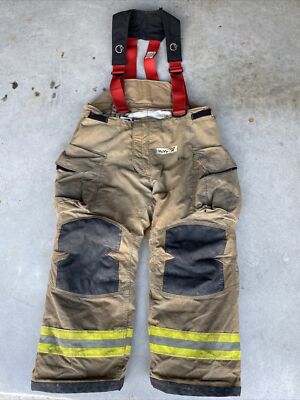 Firefighter Janesville Lion Apparel Turnout Bunker Pants 44 X 30 