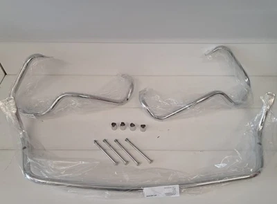Set Tubulaires Pour Pare-Chocs Fiat 500 de Collection Mod L Avec Boulons Et - Photo 1/4