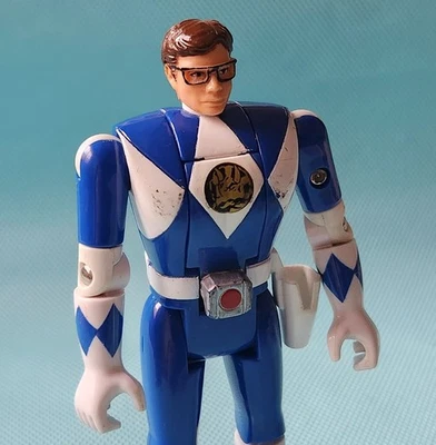 BLUE Ranger - MIGTHY MORPHIN POWER RANGERS FIGURE Bandai 1993 - Image 1 of 4