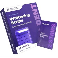 DR.DENT Purple Teeth Whitening Strips.Peroxid...