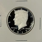 2015 S Proof 90% Silver JFK Half Dollar #2