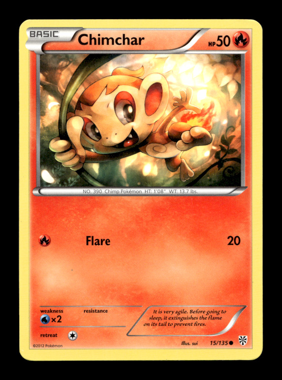 Chimchar Common Plasma Storm 15/135 LP
