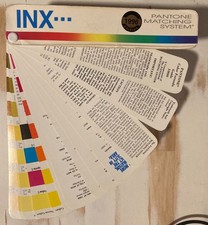 Vintage 1996 Edition Pantone Matching System swatch book by INX... Company