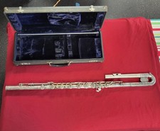 Rare Artley Ogilvie Professional Bass Flute Serial 991 Patented Design w/Case