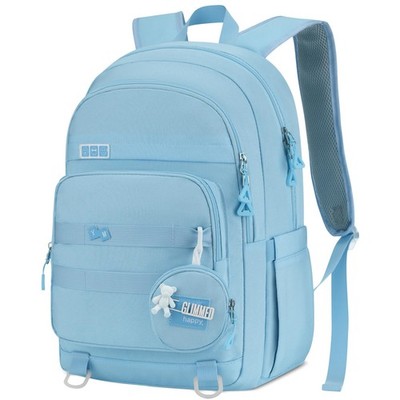 Cute School Backpack for Teen Girls,Laptop Backpack Fits 15.6Inch Notebook,Ca...