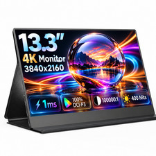 UPERFECT 13,3 Zoll 4K Tragbarer OLED Monitor 3840x2160 Gaming Display 100000:1