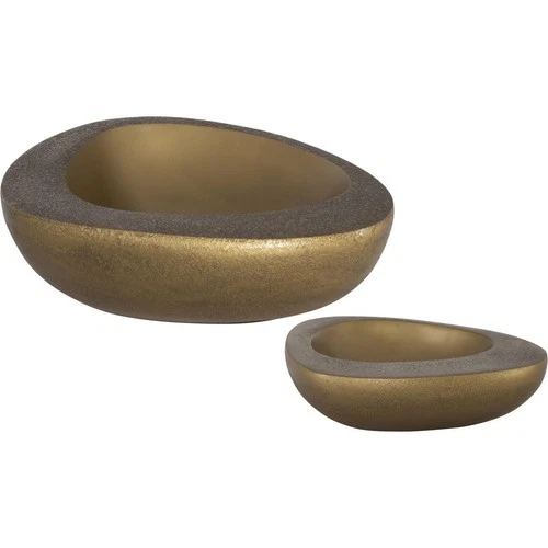 Uttermost 18081 Ovate 15 X 4.5 inch Bowls, Set of 2 - Picture 1 of 5