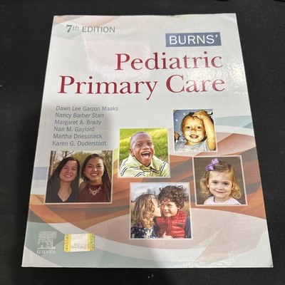 Burns' Pediatric Primary Care 7th Edition by Maaks et al (PB, 2020, G+)