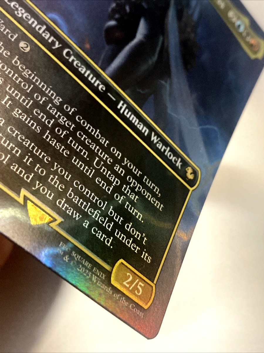 final fantasy mtg booster box collector Ultimecia, Temporal Threat [441] [Extended Art] [FINAL FANTASY] [Foil] –  Face to Face Games