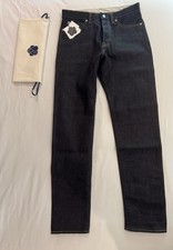 BRAND NEW With Tags Bag 315 Momotaro MMJB0200 Straight Dark Denim Pants 32