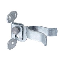 VIVIDA 1-3/8" Wall Mount Latch, Chain Link Fence Flat 1 PCS , Silver