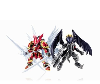 Next-edge style Digimon figures (2 types) #7f5ea8