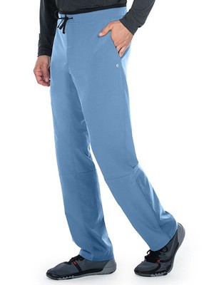 BARCO ONE WELLNESS MENS CARGO SCRUB PANTS IN CIEL BLUE IN ALL SIZES #BWP508 NWT
