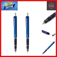 Advanced Mechanical Pencils 0.5mm HB Lead 2 Count Pack Blue Barrel
