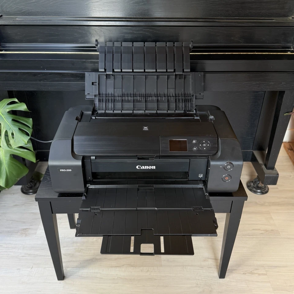 "Impresora de inyección de tinta profesional para fotografía en color Canon Pixma PRO 200 13""" Foto 3 de 4