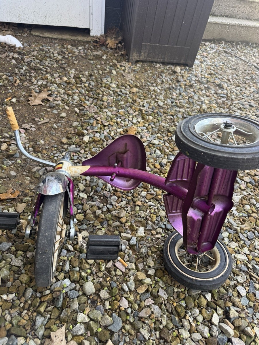 アメリカ製 50s オルモルスタイル フィリグリー小物入れ ビンテージ 1950-1960's Purple Murray Tricycle | eBay