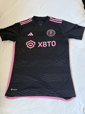 adidas Inter Miami CF Messi #10 MLS Black Pink Soccer Jersey Size M