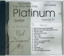 TOP HITS MONTHLY KARAOKE - PLATINUM - NEIL DIAMOND - VOLUME 37 - NEW