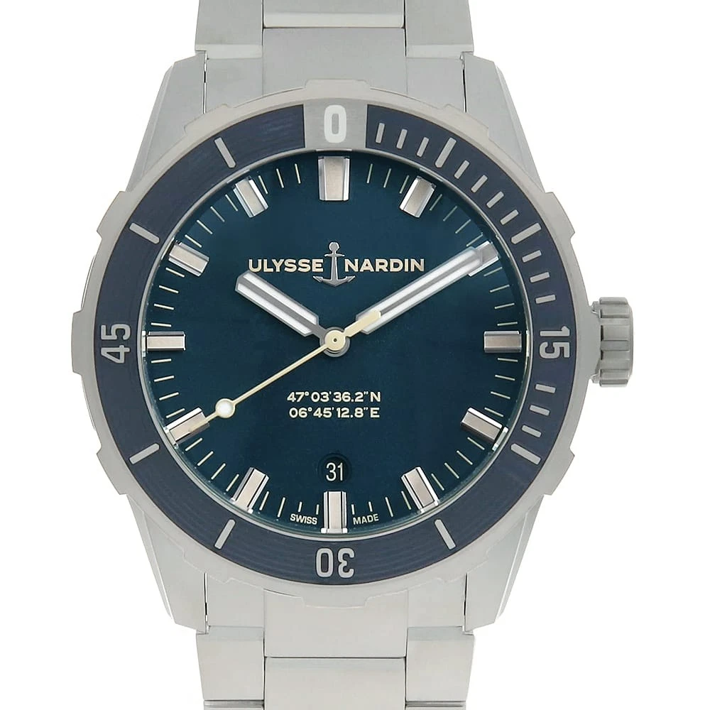 Ulysse Nardin — ULYSSE NARDIN Diver 42mm 8163-175/93 second hand mens