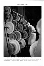 Retro 1943 Glass Manufacturing Print - Vintage Industrial Art