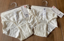 Ladies uniqlo Princess Tam Tam lacy  briefs/ knickers    UK 12  x2   rrp £40