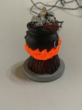 Lemax Spooky Town Village Lighted Skull Stew ...