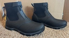 BOTAS MUCK ORIGINALES APEX CREMALLERA MEDIA BOTÍN En Negro Para Hombre Talla 14 NUEVO CON ETIQUETAS SIN CAJA