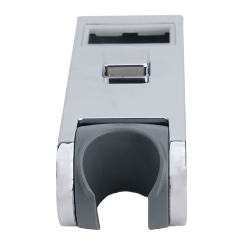 Stylish Adjustable Bracket for Shower Rail Head Slider Bar Chrome Finish