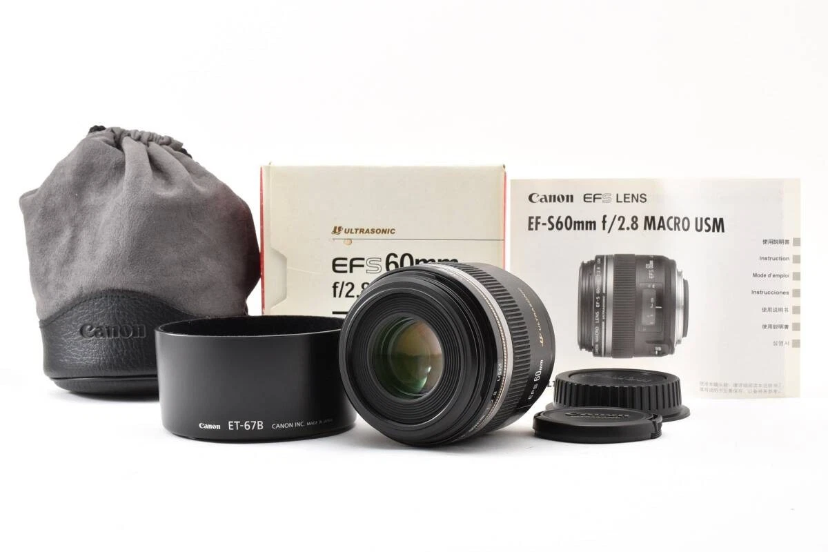 Canon EF-S 60mm Focal Macro/Close Up Camera Lenses for sale | eBay