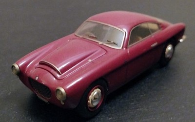 Lancia Aurelia GT Zagato 1955, 1:43 scale model, by Tecnomodel