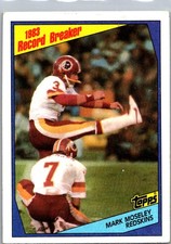 1984 Topps #4 Mark Moseley