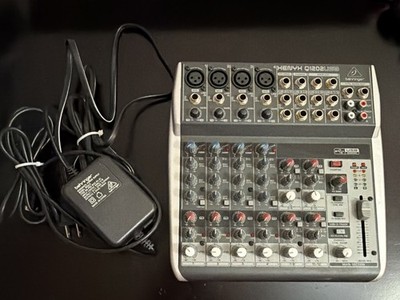 Behringer XENYX Q1202USB 12-Channel Analog USB Mixer w/ Phantom Power
