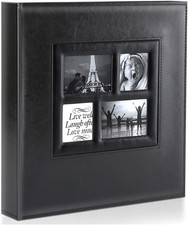 Photo Album 4x6 500 Pockets Photo, Extra Large Capacity Family Wedding Picture A