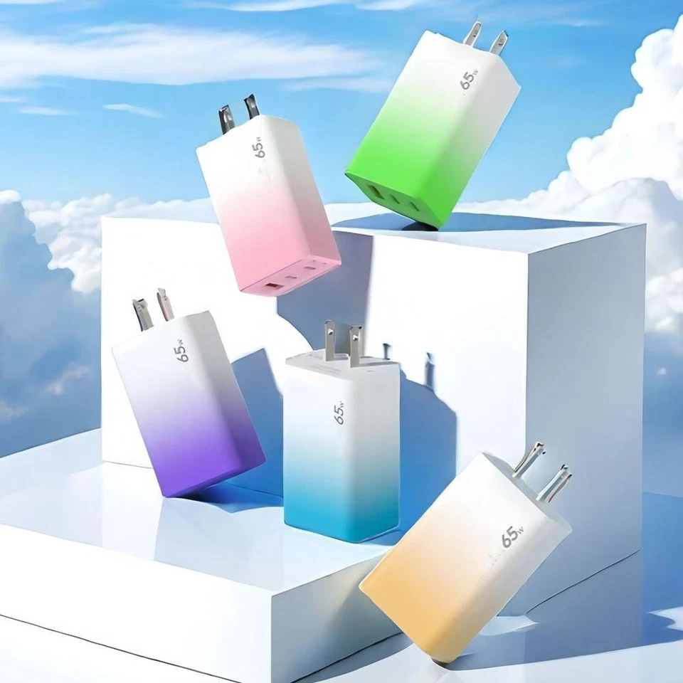 65W Charger Fast Charging Type-C GaN Phone Charger USB-C QC 3.0 Phone Charger N7 - Image 3 of 4